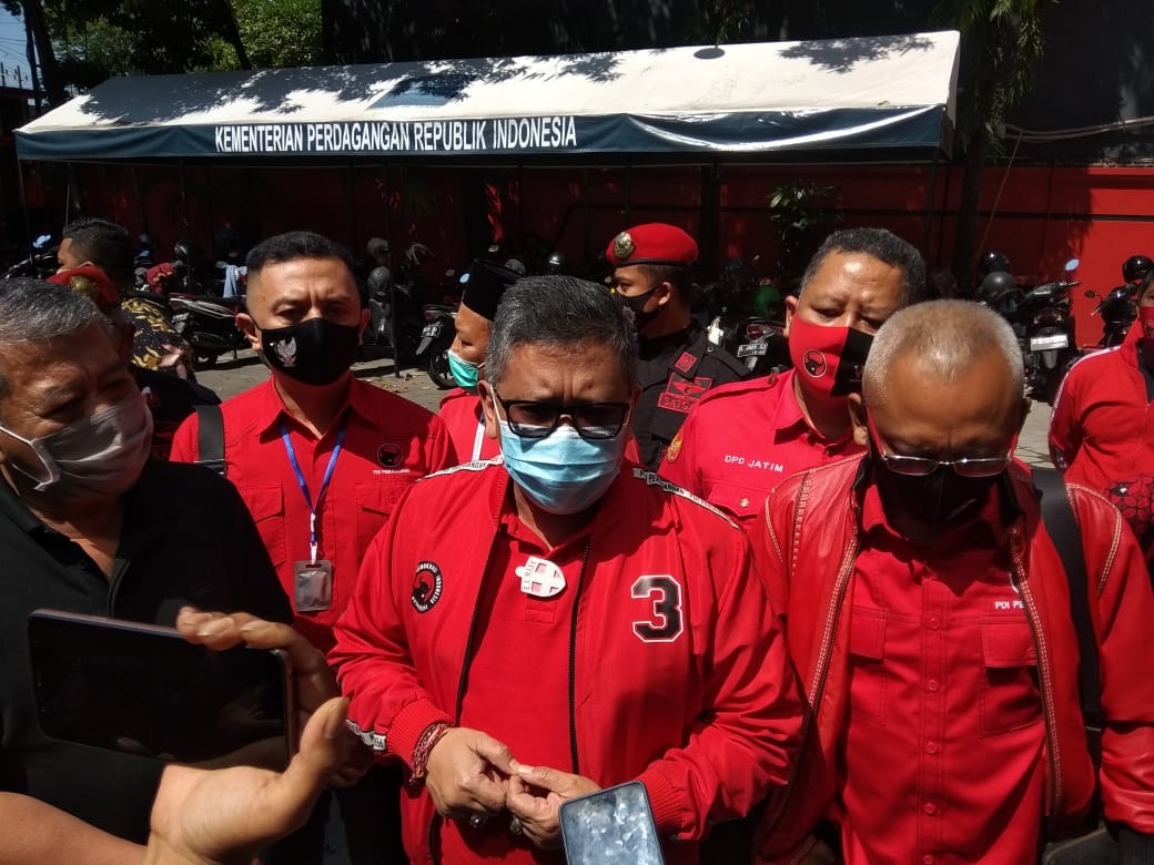 Hasto: Hijaunya Surabaya Akan Dilanjut dan Dikembangkan Eri-Armuji