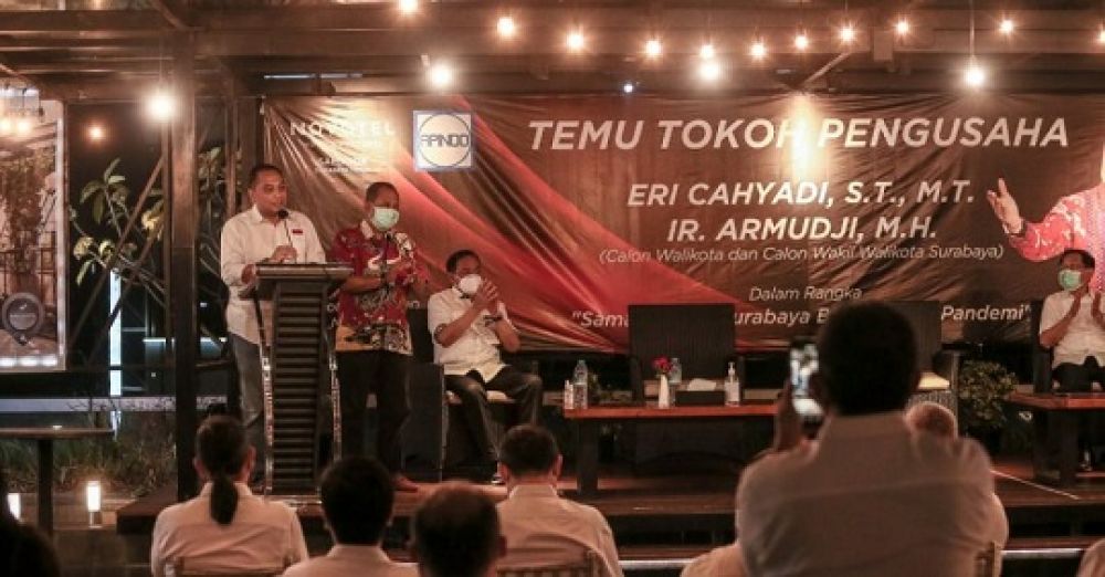 Dihadapan APINDO, Eri Komitmen Surabaya Kota Ramah Bisnis