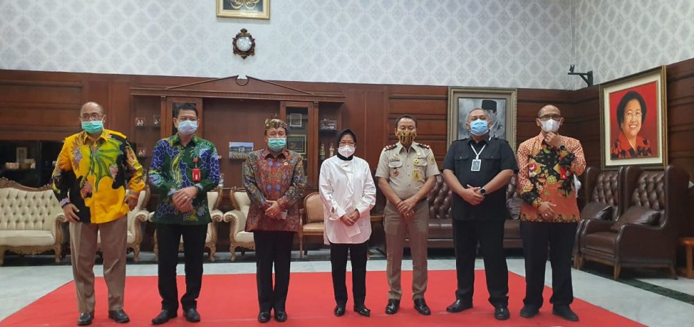 Wujudkan Program Trijuang, Kantah Surabaya II Gandeng Walikota dan  Lurah 