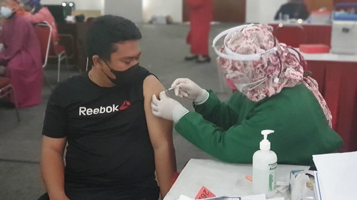 Polrestabes Surabaya Gelar Vaksinasi Tahap Dua