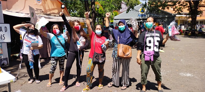 Pekerja Migran Indonesia Penuhi RS Lapangan Indrapura Surabaya