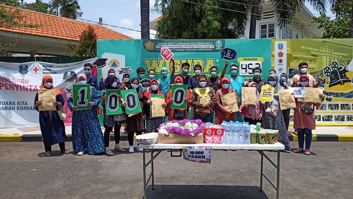 RS Lapangan Indrapura Sembuhkan 10 Ribu Pasien Covid-19 Selama 15 Bulan