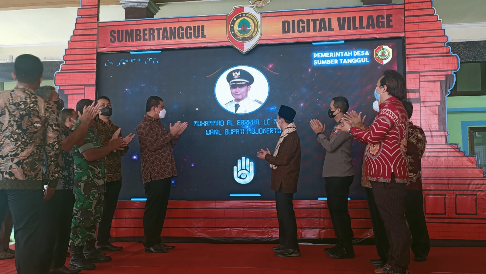 Launching Desa Digital Sumbertanggul, Wabup Ajak Warga Melek Teknologi