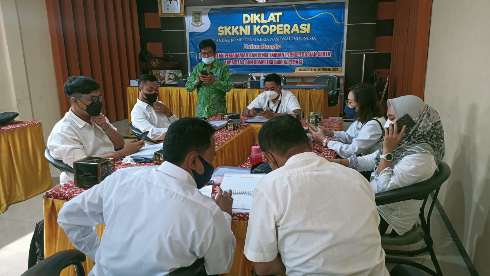 Menuju Koperasi Berkualitas dan Akuntabel, Puluhan Pengurus KSP Kota Mojokerto Ikut Ujian dan Perpanjangan Sertifikat Kompetensi