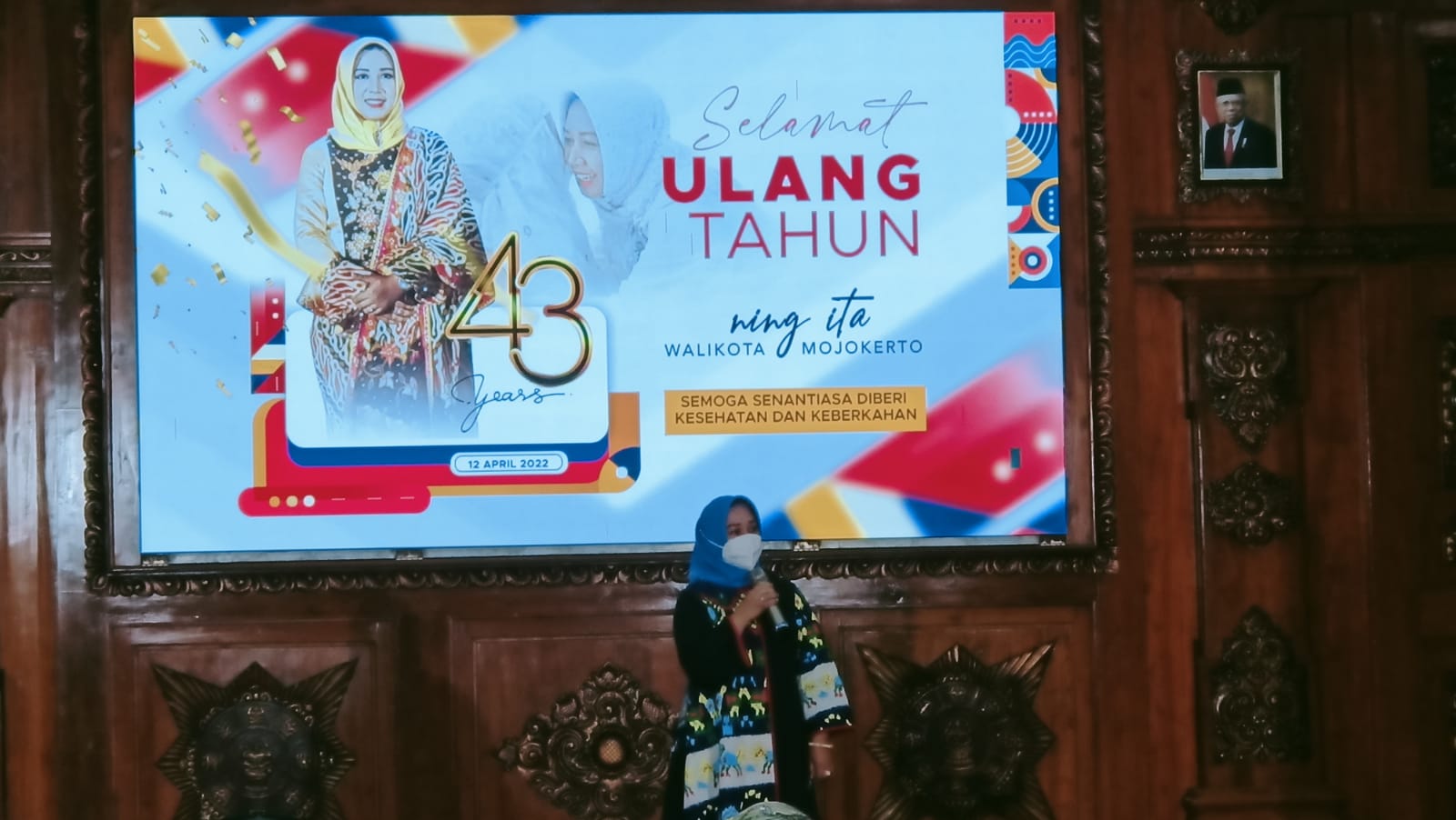 Rayakan Ulang Tahun saat Ramadhan, Wali Kota Ning Ita Gelar Syukuran Sederhana