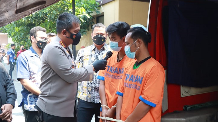 Modifikasi MPU Angkut BBM Subsidi, Dua Pria di Sidoarjo Ditangkap Polisi