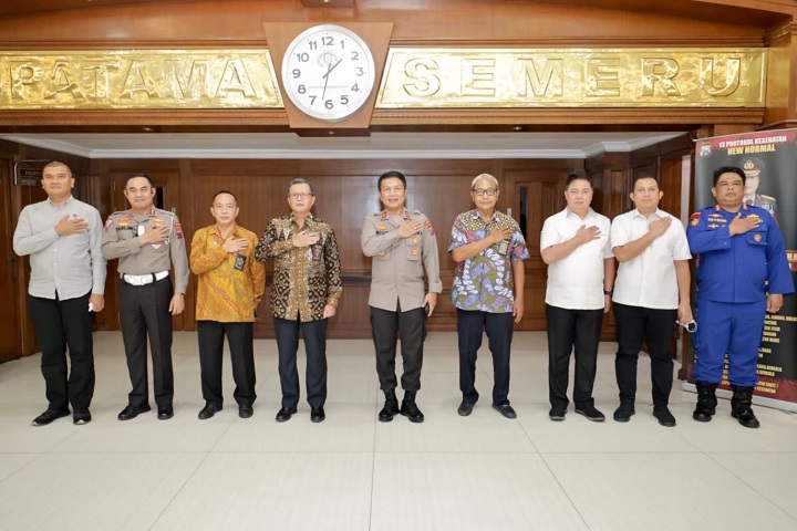 Kapolda Jatim Terima Kunjungan Kalanti Surabaya