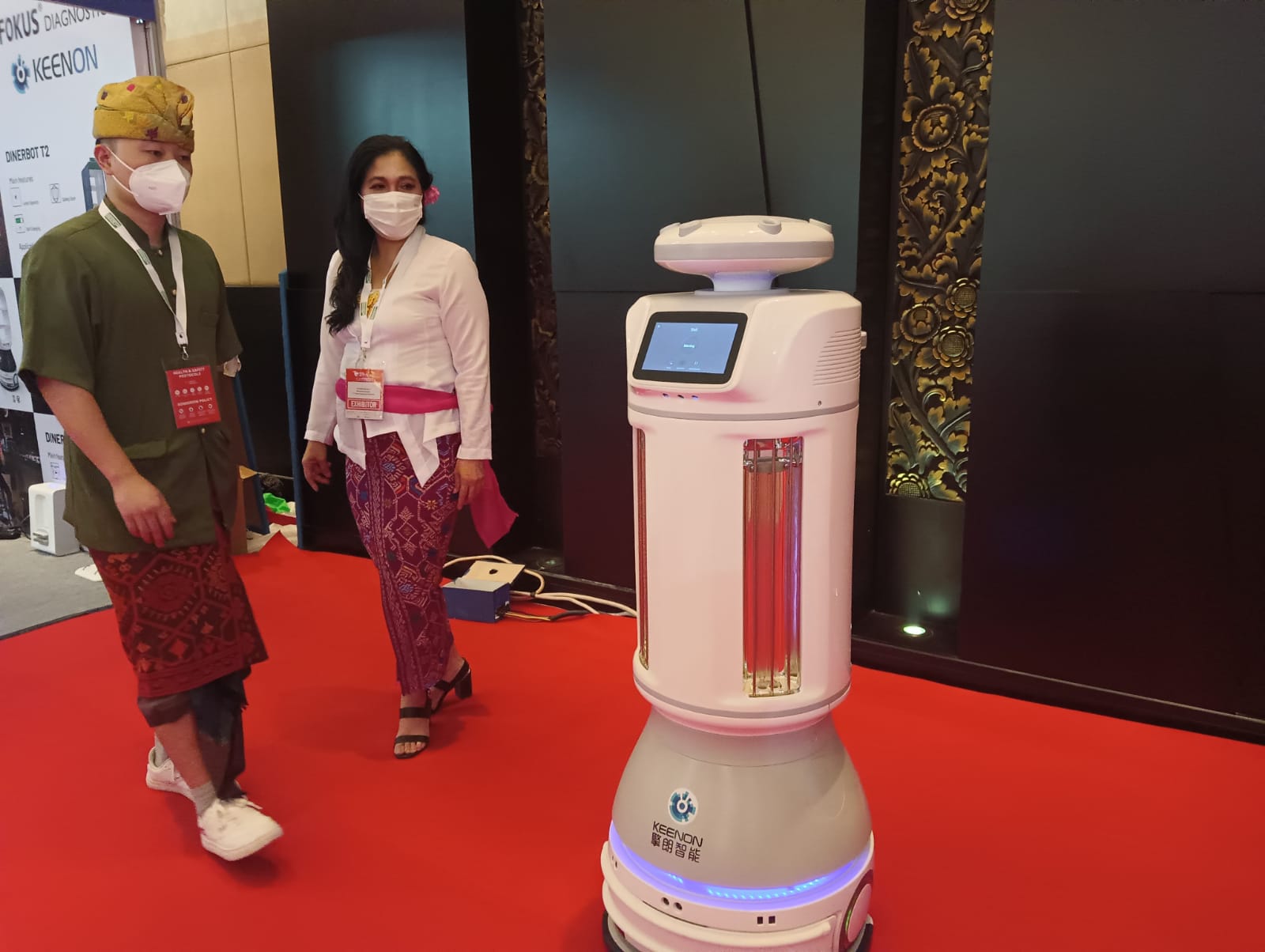 KEENON Robotics Hadir di Bali, Sediakan Layanan Hotel dan Layanan Pengiriman Makanan Nirawak