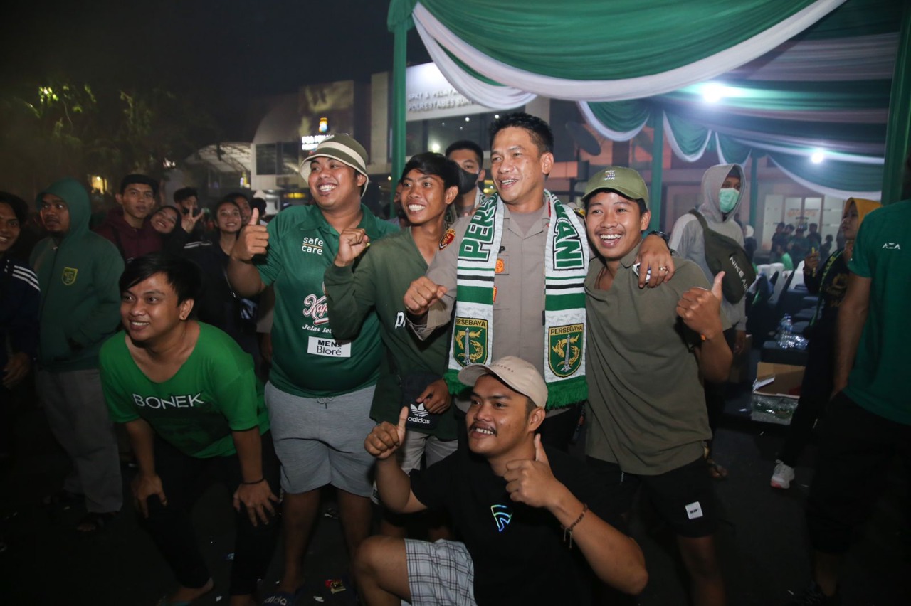 Jelang Laga Persebaya vs Arema FC, Kapolrestabes Imbau Bonek Nobar di Wilayah Masing - Masing
