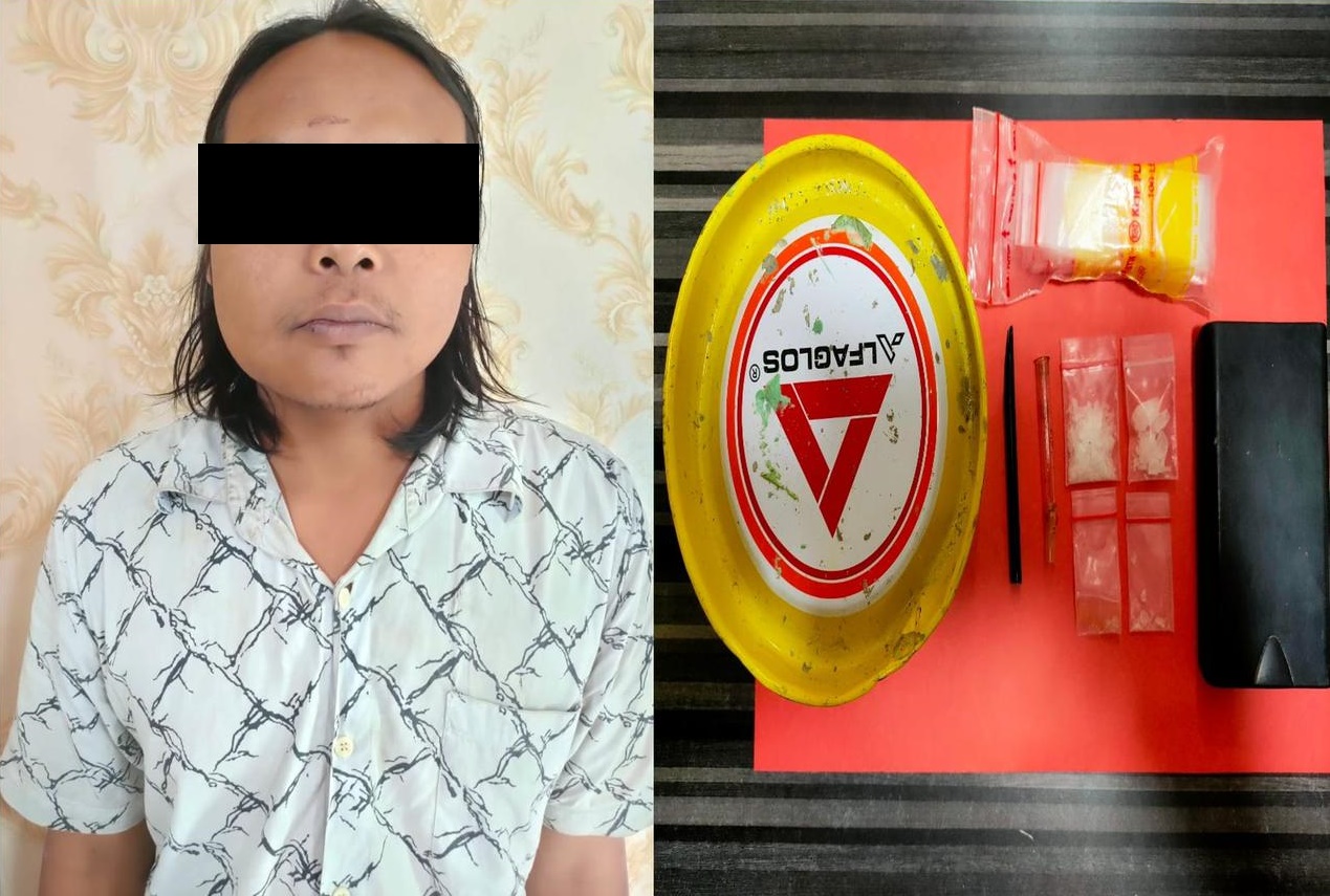 Jual Sabu Karena Sepi Job, Pegawai Instalasi Wifi Diamankan Polres Tanjung Perak Surabaya.