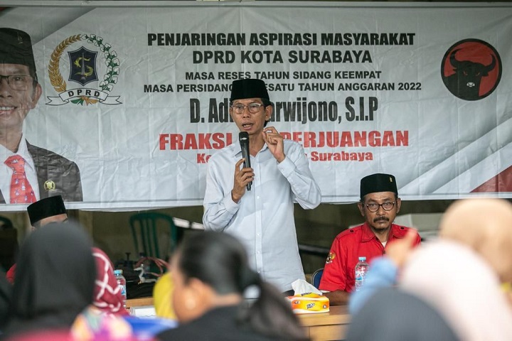 Ketua DPRD Surabaya Akan Mengawal Agenda Kerakyatan dalam APBD 2023