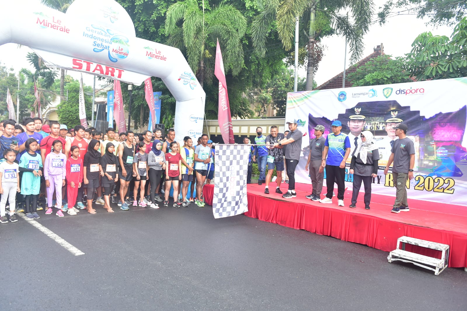 Jaring Atlet Lari, Lamongan City Run Mulai Digalakkan