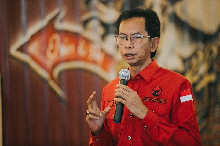 PDIP di Surabaya Raih 46,7% di Survei SSC, Adi Sutarwijono: Terus Bekerja, Jangan Terlena Zona Nyaman