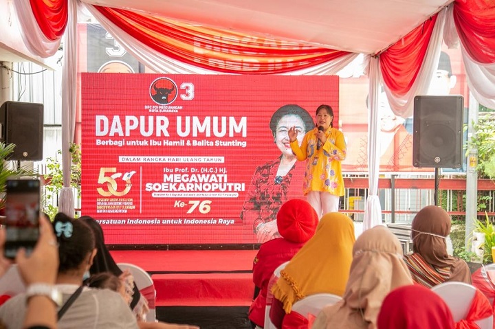 PDIP Surabaya Gelorakan Hidup Sehat dan Tekan Stunting