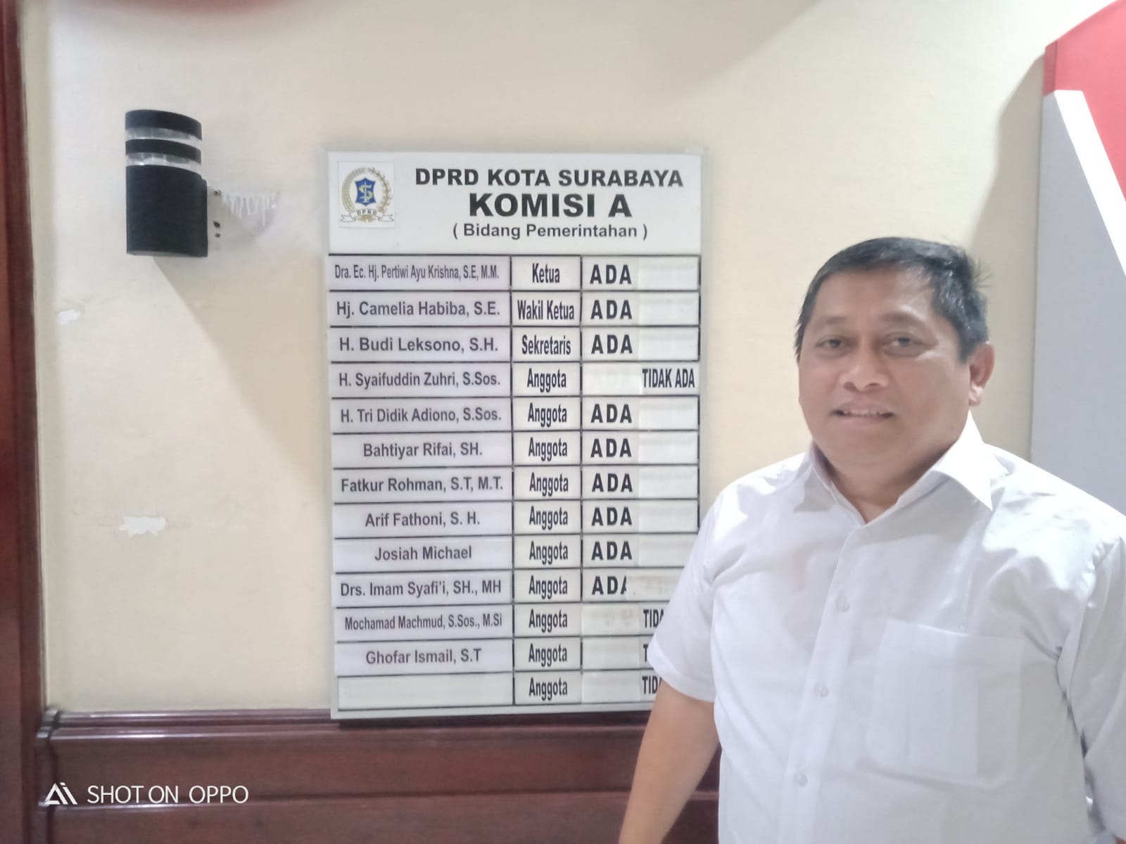 DPRD Surabaya Dukung Pemberantasan Pungli di Sektor Layanan Publik