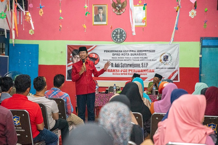 Ketua DPRD Surabaya Pastikan Seluruh Aspirasi Warga akan Dibawa Dalam Pembangunan Kota Surabaya
