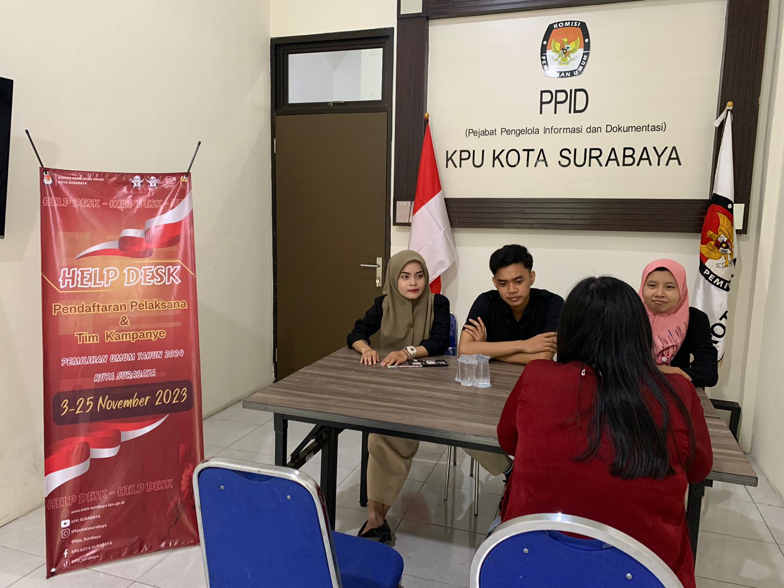 Hadapi Tahapan Kampanye Pemilu 2024, KPU Kota Surabaya Buka Layanan Helpdesk