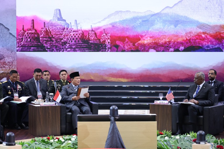 Pertemuan Menhan se-ASEAN dan AS, Prabowo Dorong Komitmen terhadap Perdamaian