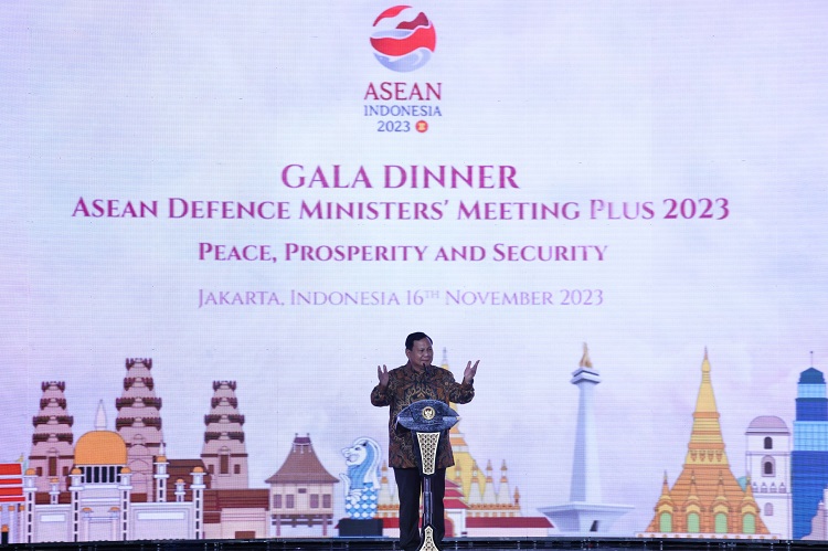 Dalam Gala Dinner ADMM Plus, Prabowo Tegaskan Jaringan Persahabatan Antarnegara