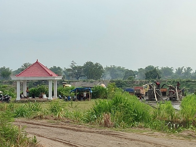 Janji DLH Jombang Tertibkan Tambang Pasir Ilegal di Gudo Jombang