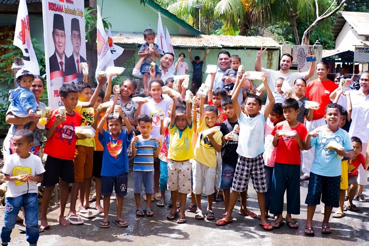 TKN Prabowo-Gibran Luncurkan Gerakan Sosialisasi Program Makan Siang dan Susu Gratis Serta Bantu Anak dan Ibu Hamil