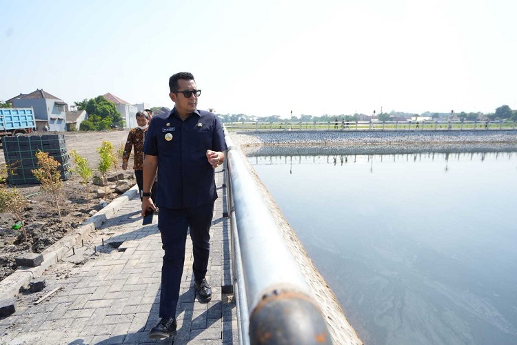 Laksanakan Program 100 Hari Kerja, Pj Wali Kota Ali Kuncoro Sidak Sarpras Pencegahan Banjir