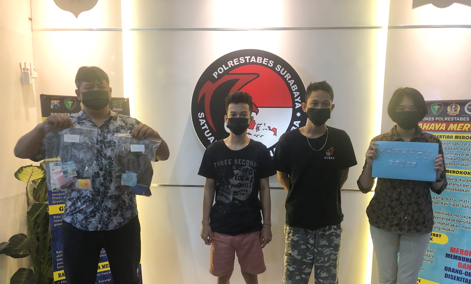 Edarkan 12 Paket Sabu, Dua Pria di Putat Jaya Diciduk Polisi