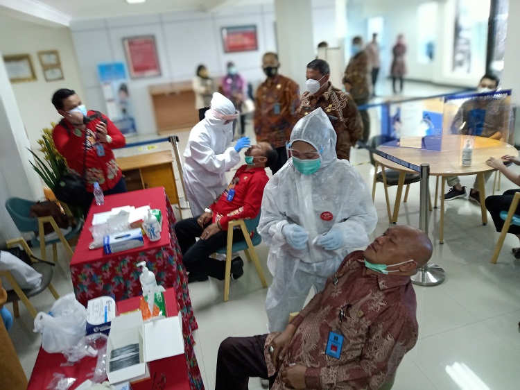  Kanim Jatim Gelar Rapid Tes Antigen Gratis di Kanim Tanjung Perak