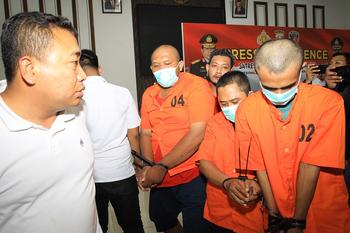 Beraksi di 15 TKP, Komplotan Curanmor di Surabaya Dibekuk