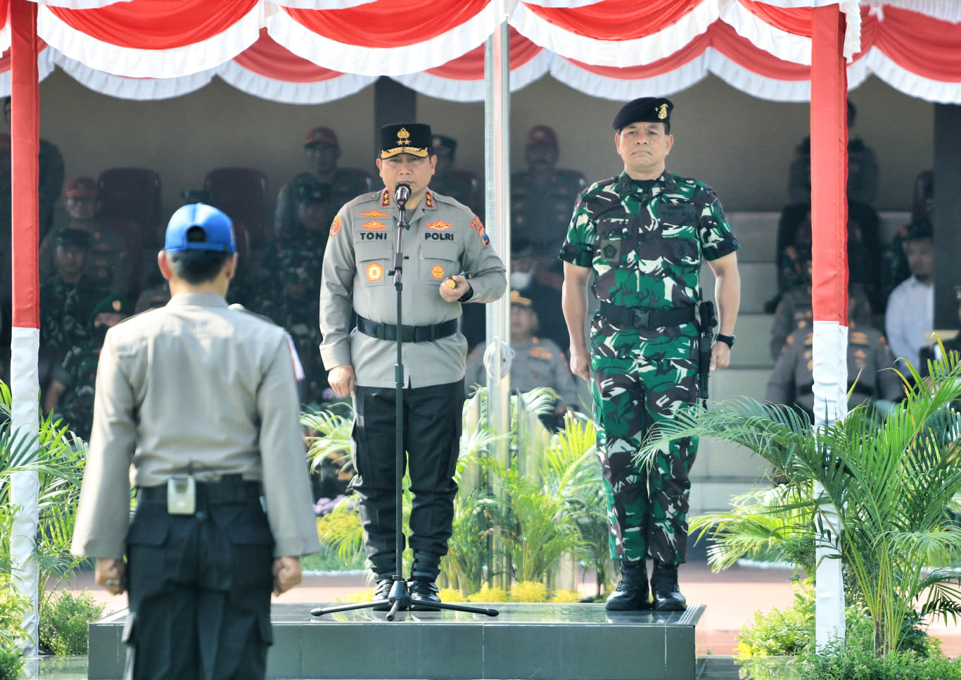 Kapolda Jatim Pimpin Pembukaan Diklat Integrasi DIKMABA TNI dan DIKTUKBA Polri TA 2022