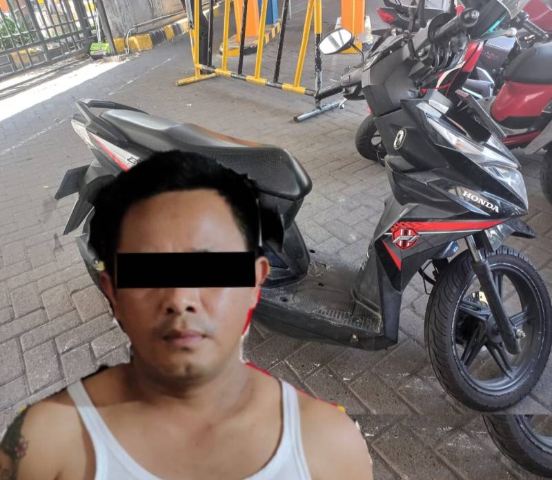 Pura-pura Cari Kamar Kos, Pria di Surabaya Gasak Honda Beat