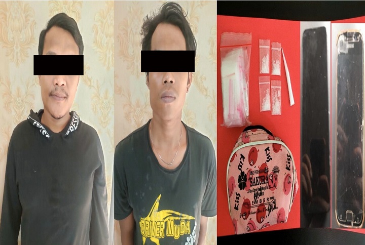2 Pengedar Sabu Ditangkap di Kos di Rungkut