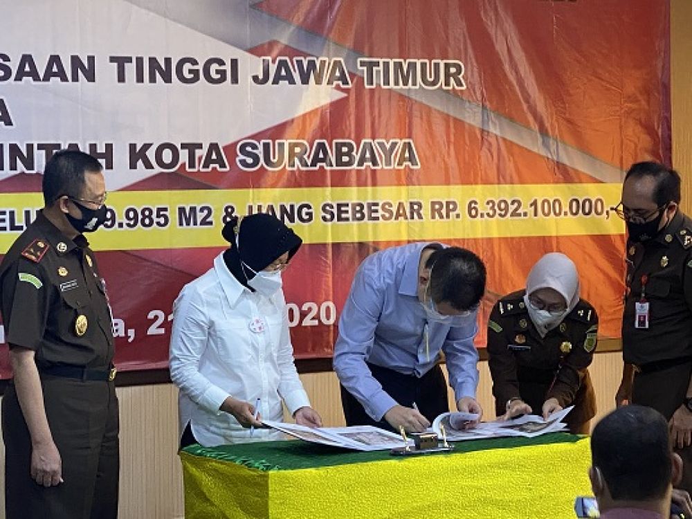 Ketujuh Kali Kejati Jatim Selamatkan Aset Warga Surabaya