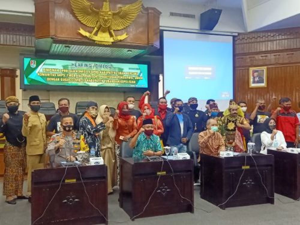 DPRD Tuban Terima Hearing Pegiat Seni dan Komunitas Pariwisata