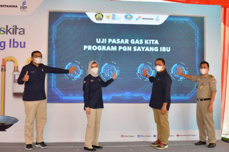 Subholding Gas Pertamina Uji Pasar Program PGN Sayang Ibu Gaskita di Wilayah Jakarta-Tangerang