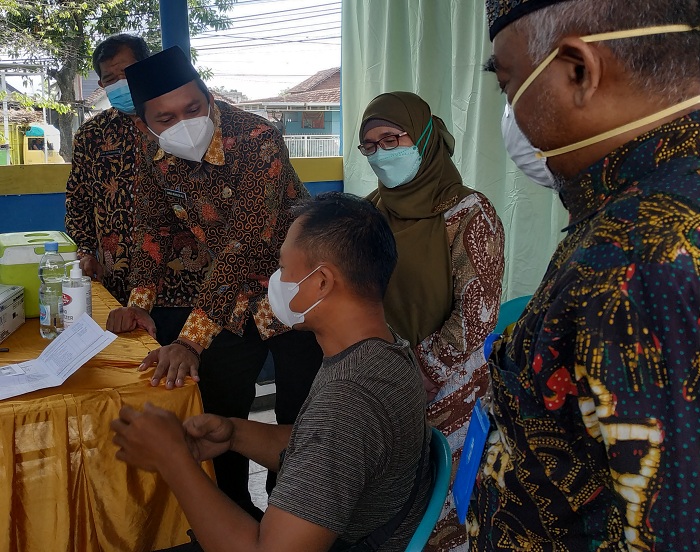 Bupati Sidoarjo Gus Muhdlor Tinjau Vaksinasi Massal RS Aisyiyah Siti Fatimah Tulangan
