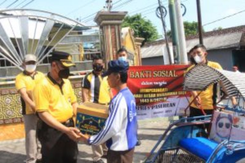 Bakti Sosial Serentak Polres Pasuruan, Dalam Rangka Maulid Nabi Muhammad SAW