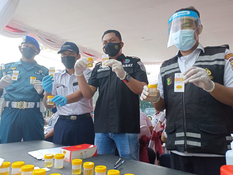 Polres Pel Tanjung Perak Wujudkan Pengemudi dan Kondektur Bus Bebas dari Narkoba