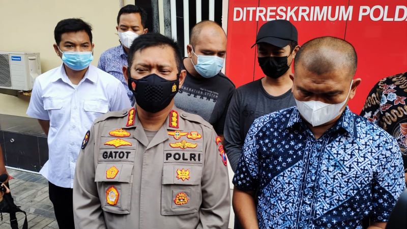 Polda Jatim Amankan Pelaku Penendang Sajen di Bantul Jogjakarta
