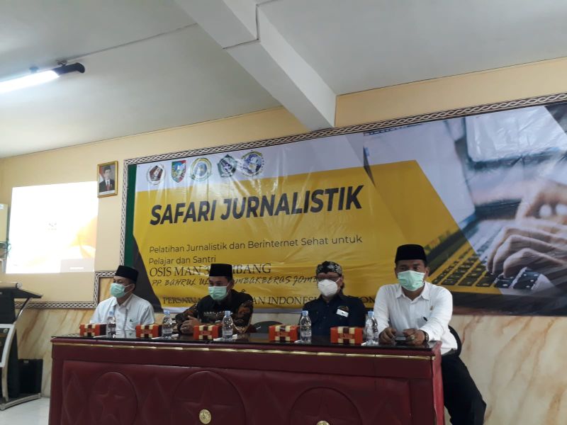 Siswa MAN 3 Jombang Dibekali Ilmu Jurnalistik 
