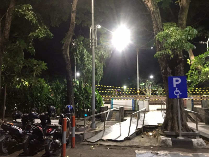 Surabaya PPKM Level 1, Taman Bungkul Masih Tutup