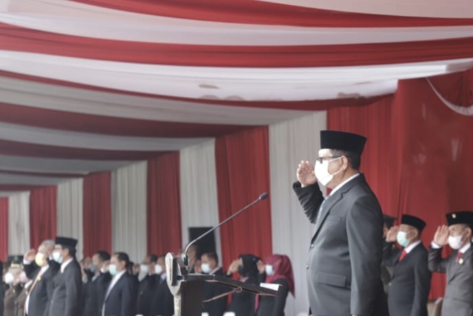 Bupati Tulungagung Ajak Bangkit Bersama saat Pimpin Upacara Hari Kebangkitan Nasional