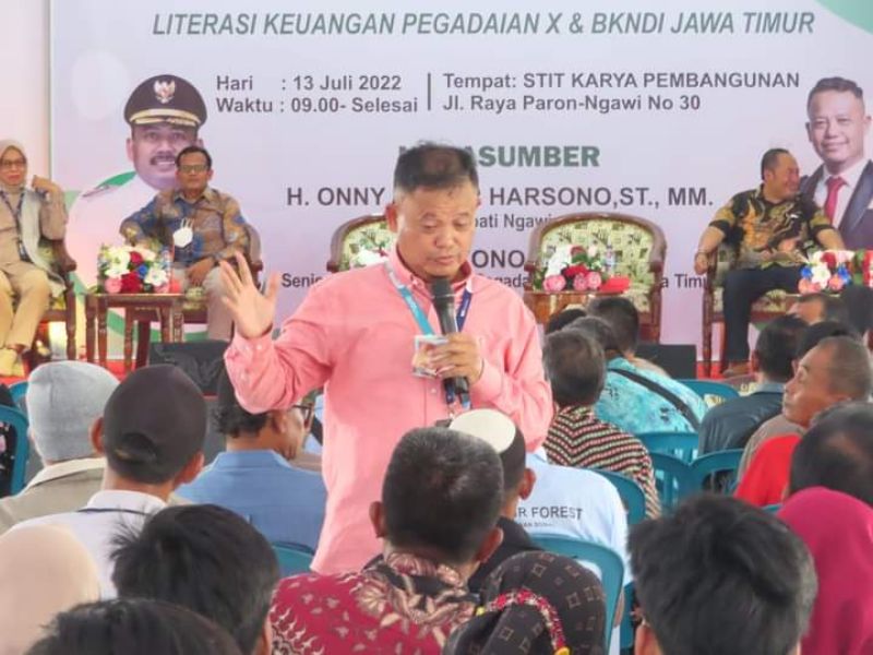 Dukung UMKM Kabupaten Ngawi, Pegadaian luncurkan KUR Syariah Bunga 0,28 Persen