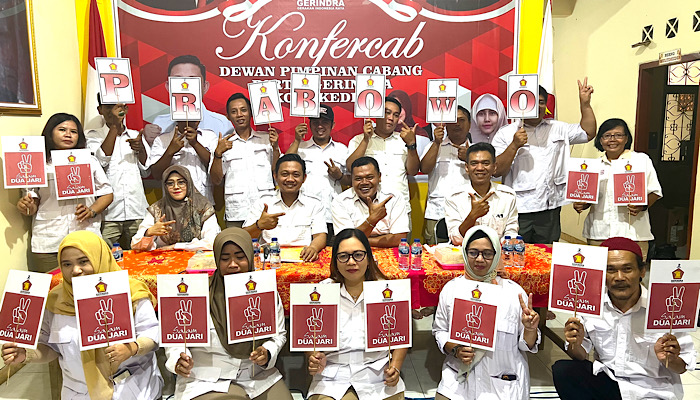 Makin Kencang DPC Gerindra Kota Kediri Deklarasikan Dukungan Gibran Jadi Cawapres Prabowo