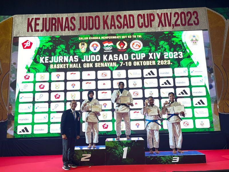 Atlet Judo Kabupaten Sampang Ukir Sejarah di Kerjurnas Kasad Cup XIV