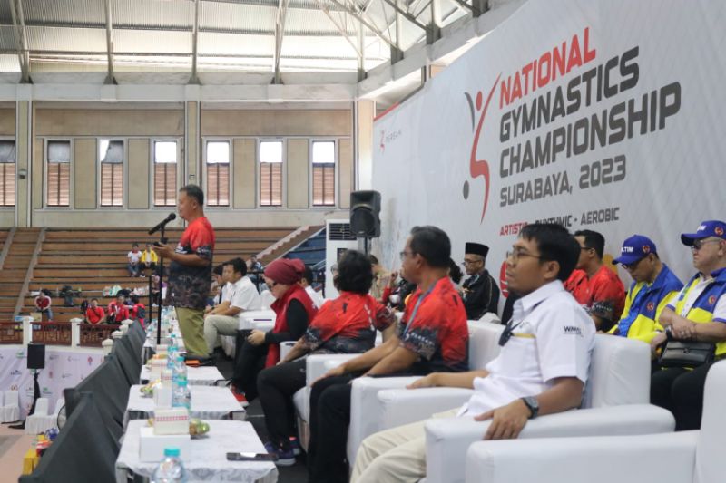 Atlet Senam National  Gymnastics Championship 2023, Dikenalkan Investasi Emas