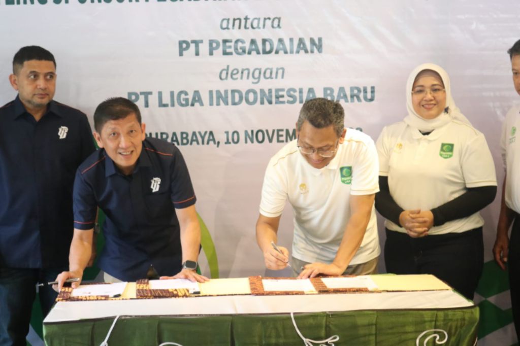 Pegadaian Jadi Sponsor Utama Kompetensi Sepakbola Liga 2 Indonesia