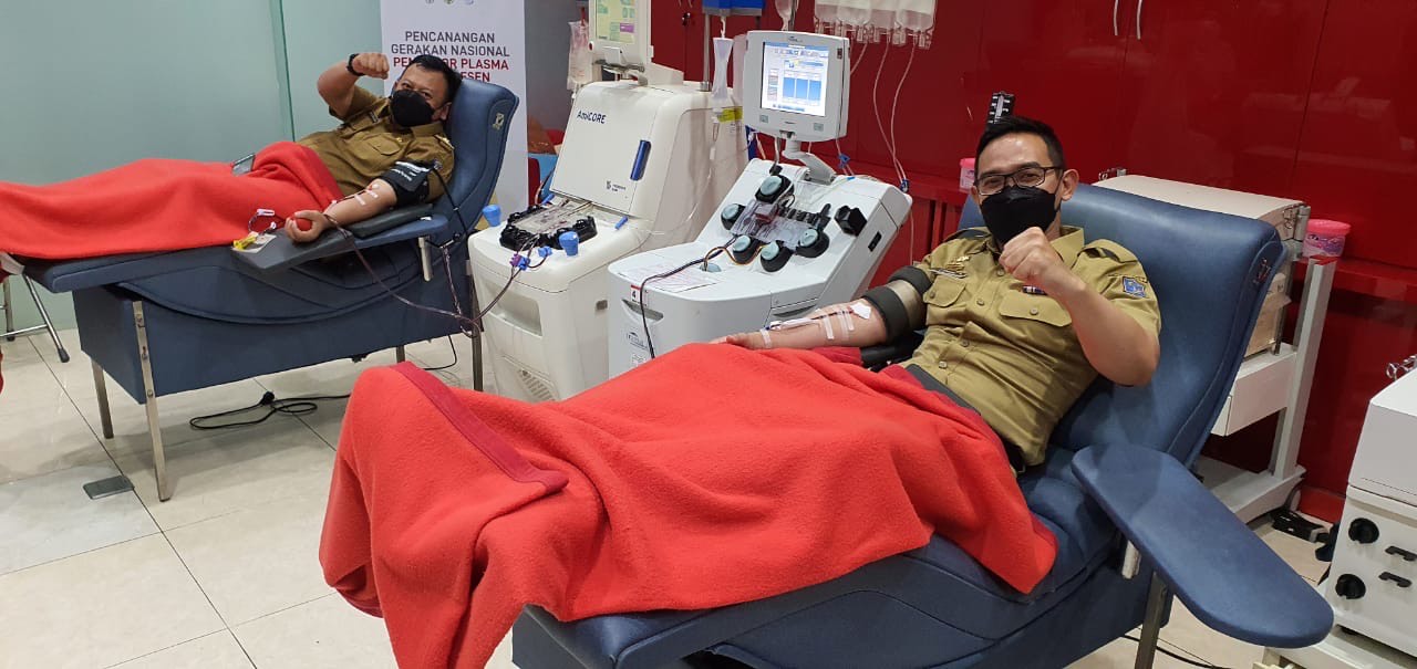 40 Orang Jajaran Pemkot Surabaya Donor Plasma Konvalesen