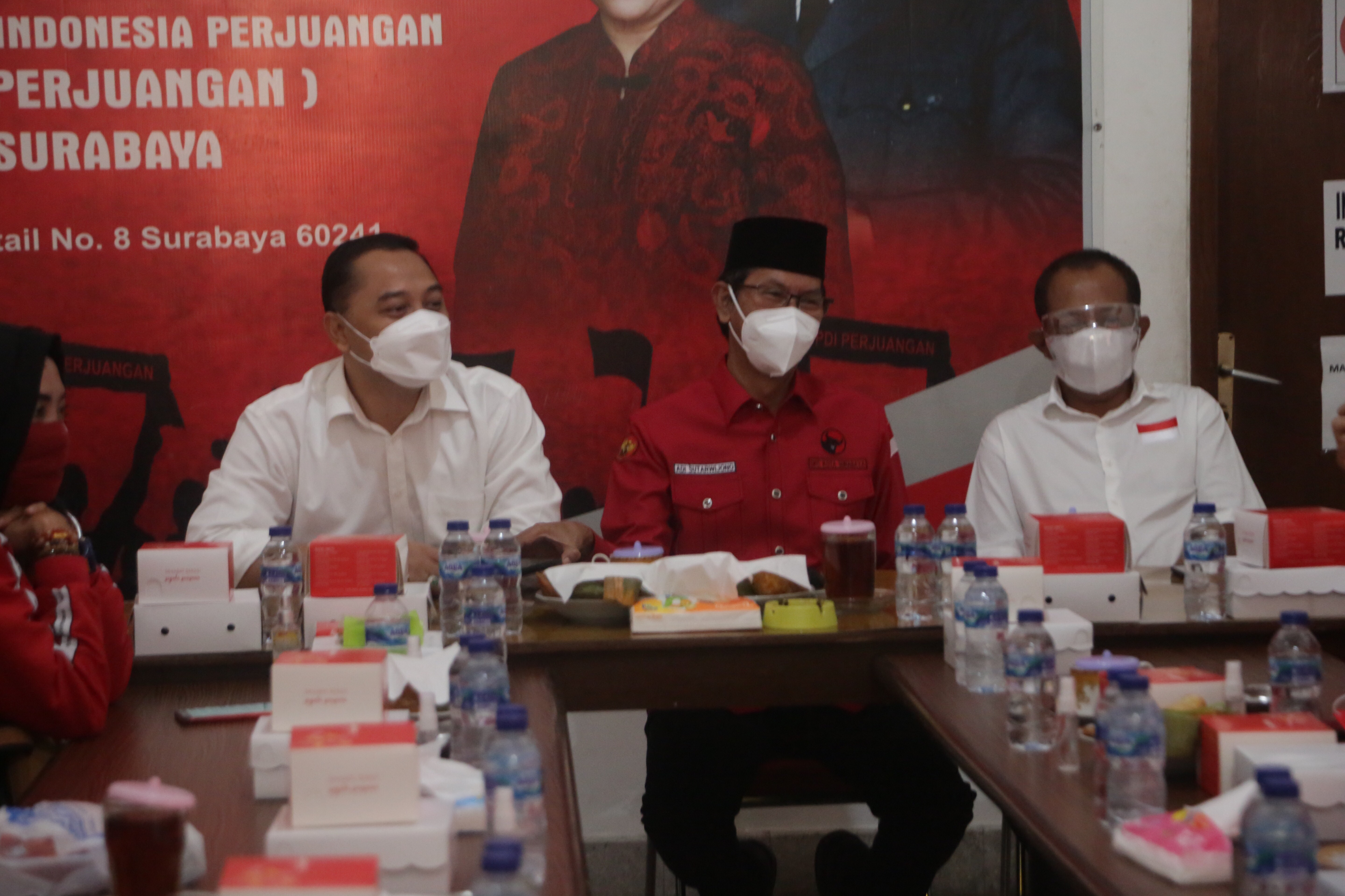 Wali Kota dan Wakil Wali Surabaya Silaturahmi ke Sejumlah Partai