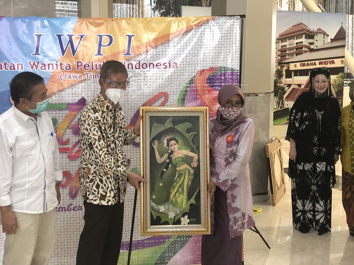 Didukung Untag , IWPI Jatim Gelar Karya Seni Rupa